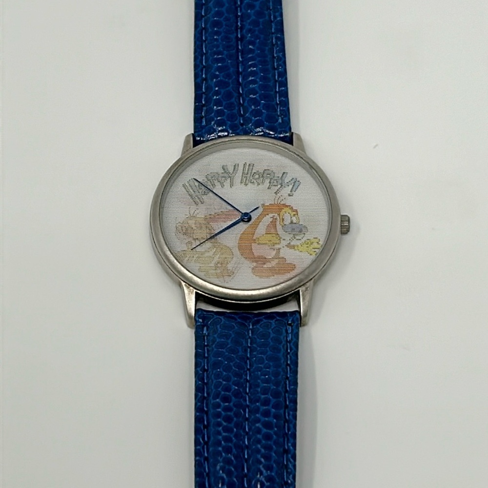 Nickelodeon Ren & Stimpy 1992 hologram/lenticular wrist watch